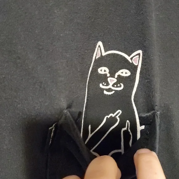 Ripndip Mens Medium Black T Shirt - Picture 4 of 7